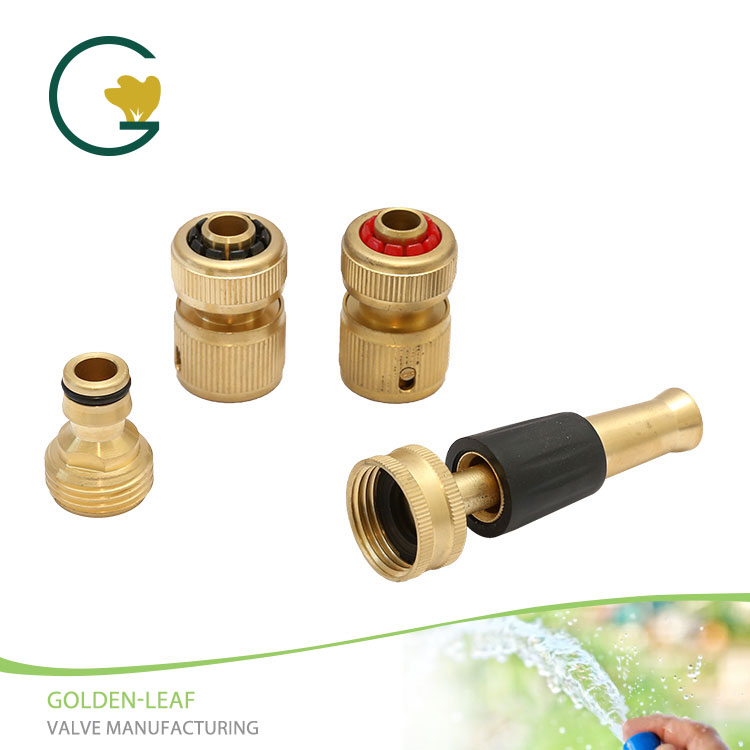 GOLDE-LEAF VALVE حضور جهانی را با مجموعه اتصالات شیلنگ باغچه برنجی ممتاز تقویت می کند