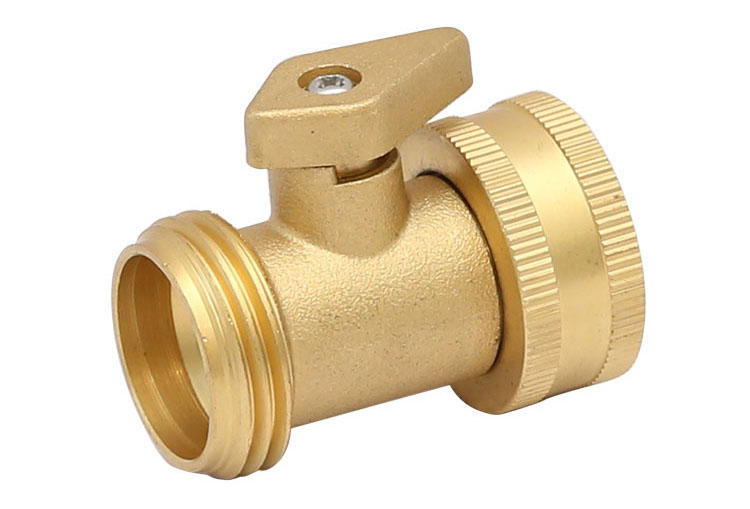 برنج shut-off valve with copper handle made in China