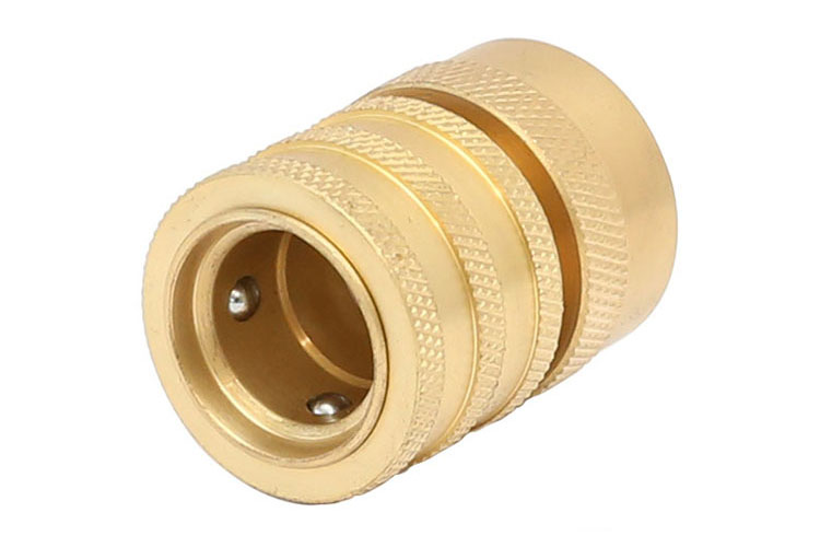 3 / 4â €Female برنج Quick Hose Connector with water stop