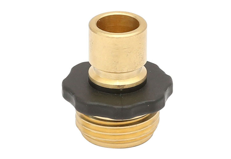 برنج Male Garden Hose Quick Connect Fitting with Rubber